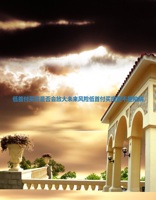 低首付买房是否会放大未来风险 低首付买房是不是陷阱