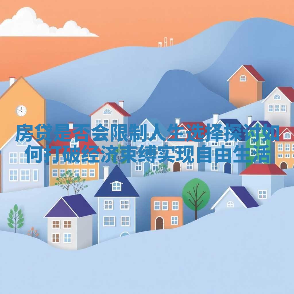 房贷是否会限制人生选择探讨如何打破经济束缚实现自由生活